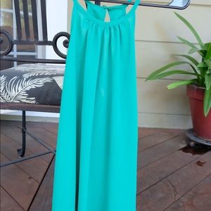 Emerald Green Halter Tank Top